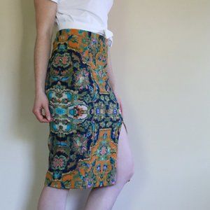 Maeve Multicolored Pencil Skirt